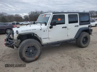 2016 Jeep Wrangler Unlimited Rubicon with VIN 1C4BJWFG5GL348639, listed as a Copart auction lot 46239545 with 116,879 mi miles and Salvage Title. Bid and sale history available at carsss.com. Image 1.