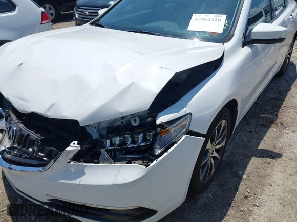 2015 Acura TLX with VIN 19UUB1F36FA028165, listed as a IAAI auction lot 42462426 with 122,080 mi miles and . Bid and sale history available at DreamBid. Image 18.