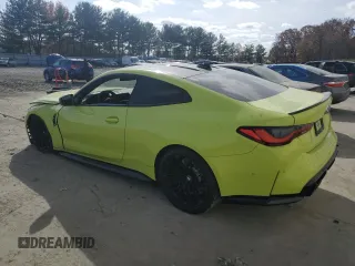 2022 BMW M4 Competition with VIN WBS33AZ03NCJ45996, listed as a Copart auction lot 79228774 with 9,559 mi miles and Salvage Title. Bid and sale history available at carsss.com. Image 2.
