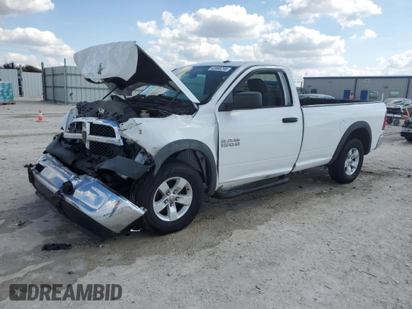 2017 Ram 1500 Tradesman with VIN 3C6JR6DG7HG687190, listed as a Copart auction lot 43698295 with 23,997 mi miles and Salvage title. Bid and sale history available at DreamBid. Image 1.