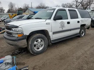 2002 Chevrolet Suburban LT with VIN 3GNFK16Z62G312068, listed as a Copart auction lot 43235345 with 116,149 mi miles and Salvage Title. Bid and sale history available at carsss.com. Image 1.