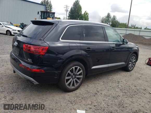 2017 Audi Q7 Premium Plus with VIN WA1LAAF72HD024173, listed as a Copart auction lot 62037135 with 130,007 mi miles and Clean title. Bid and sale history available at DreamBid. Image 3.