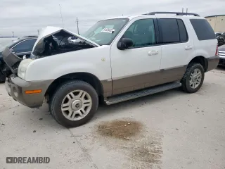 2004 Mercury Mountaineer Convenience with VIN 4M2ZU86K14ZJ30867, listed as a Copart auction lot 51839405 with 184,668 mi miles and Salvage Title. Bid and sale history available at carsss.com. Image 1.