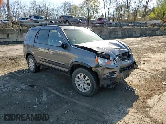 2005 Honda CR-V EX SE with VIN JHLRD78965C012301, listed as a Copart auction lot 53502305 with 0 mi miles and Salvage Title. Bid and sale history available at carsss.com. Image 12.