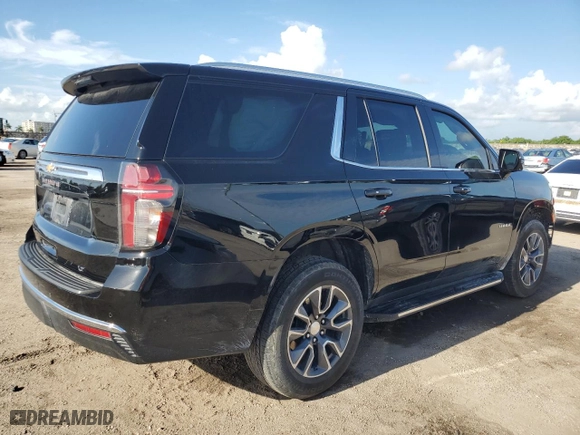 2023 Chevrolet Tahoe LT with VIN 1GNSCNKD8PR324419, listed as a Copart auction lot 68604314 with 36,946 mi miles and Salvage Title. Bid and sale history available at carsss.com. Image 3.