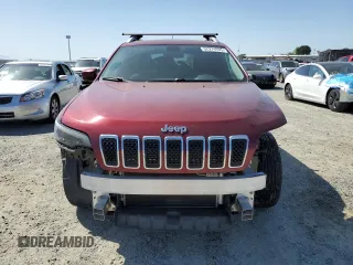 2019 Jeep Cherokee Latitude with VIN 1C4PJLCB1KD190512, listed as a Copart auction lot 52974935 with 74,656 mi miles and Salvage Title. Bid and sale history available at carsss.com. Image 5.