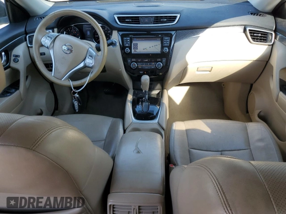2015 Nissan Rogue SL with VIN 5N1AT2MT6FC774879, listed as a Copart auction lot 49214455 with 210,138 mi miles and Salvage Title. Bid and sale history available at carsss.com. Image 8.