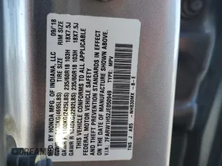 2018 Honda CR-V EX with VIN 7FARW1H52JE050949, listed as a Copart auction lot 87192364 with 139,550 mi miles and Salvage Title. Bid and sale history available at carsss.com. Image 16.