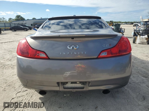 2008 Infiniti G37 Coupe Sport with VIN JNKCV64E08M101498, listed as a Copart auction lot 44778265 with 143,401 mi miles and Salvage Title. Bid and sale history available at carsss.com. Image 6.