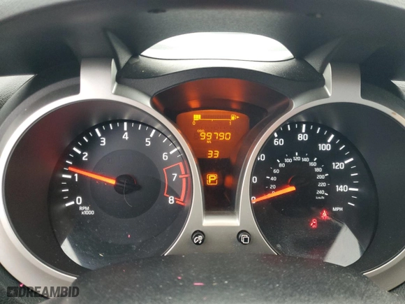 2016 Nissan Juke SL with VIN JN8AF5MV8GT657339, listed as a Copart auction lot 48012035 with 99,790 mi miles and Salvage Title. Bid and sale history available at carsss.com. Image 9.