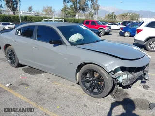 2018 Dodge Charger Daytona with VIN 2C3CDXCT0JH337673, listed as a IAAI auction lot 41244351 with 96,738 mi miles. Bid and sale history available at carsss.com. Image 1.