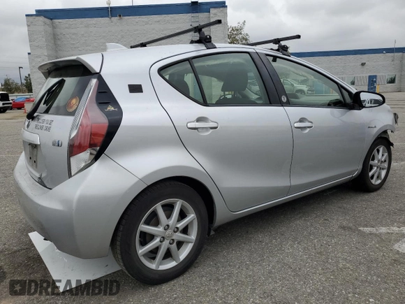 2015 Toyota Prius One with VIN JTDKDTB33F1090995, listed as a Copart auction lot 53452955 with 214,292 mi miles and Salvage Title. Bid and sale history available at carsss.com. Image 3.