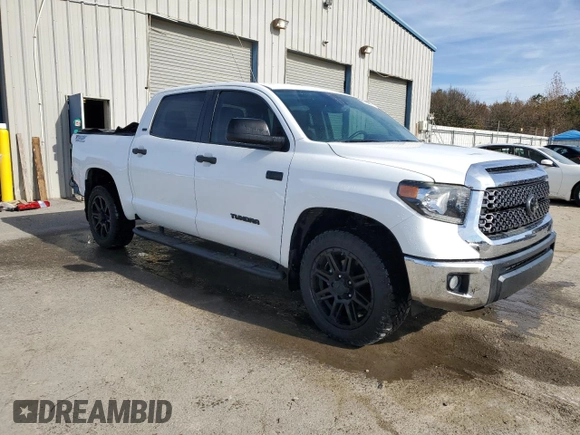 2020 Toyota Tundra 2WD SR5 with VIN 5TFEY5F11LX270247, listed as a Copart auction lot 81674544 with 52,644 mi miles and Salvage Title. Bid and sale history available at carsss.com. Image 4.