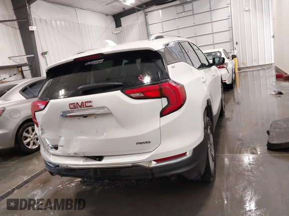 2020 GMC Terrain SLT with VIN 3GKALVEV5LL236894, listed as a IAAI auction lot 42177466 with 103,524 mi miles and . Bid and sale history available at DreamBid. Image 17.
