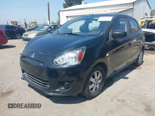 2014 Mitsubishi Mirage DE with VIN ML32A3HJ8EH006208, listed as a IAAI auction lot 42571666 with 99,117 mi miles and . Bid and sale history available at DreamBid. Image 2.