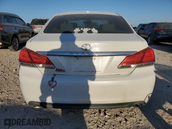 2011 Toyota Avalon with VIN 4T1BK3DBXBU395263, listed as a Copart auction lot 48488885 with Not Provided miles and Salvage Title. Bid and sale history available at carsss.com. Image 6.