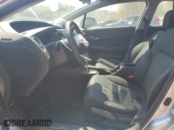2015 Honda Civic Sedan LX with VIN 19XFB2F50FE285737, listed as a Copart auction lot 54292615 with 160,384 mi miles and Salvage Title. Bid and sale history available at carsss.com. Image 7.