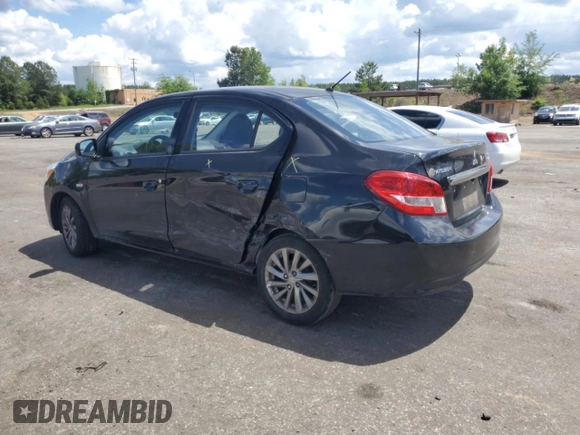 2018 Mitsubishi Mirage G4 ES with VIN ML32F3FJ2JHF15745, listed as a Copart auction lot 53085124 with 39,833 mi miles. Bid and sale history available at carsss.com. Image 2.