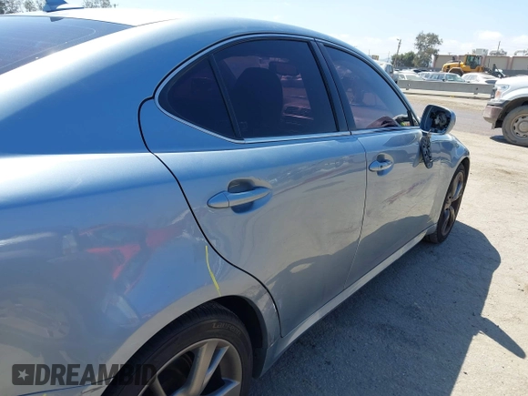 2007 Lexus IS 250 with VIN JTHBK262975028530, listed as a IAAI auction lot 42236282 with 137,075 mi miles and . Bid and sale history available at DreamBid. Image 6.