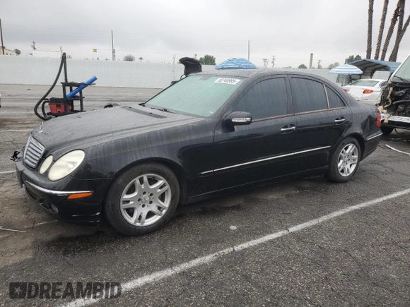 2006 Mercedes-Benz E 350 with VIN WDBUF56J96A810239, listed as a Copart auction lot 50740995 with 84,791 mi miles and Salvage Title. Bid and sale history available at DreamBid. Image 1.