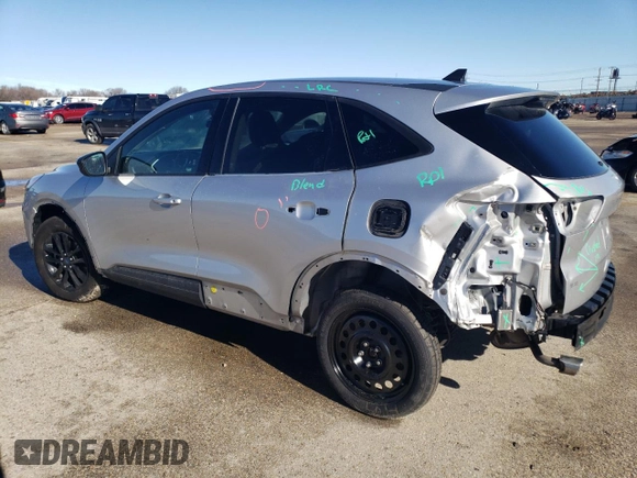 2020 Ford Escape SE Sport Hybrid with VIN 1FMCU9BZ9LUB84221, listed as a Copart auction lot 46195335 with 98,325 mi miles and Salvage Title. Bid and sale history available at DreamBid. Image 2.