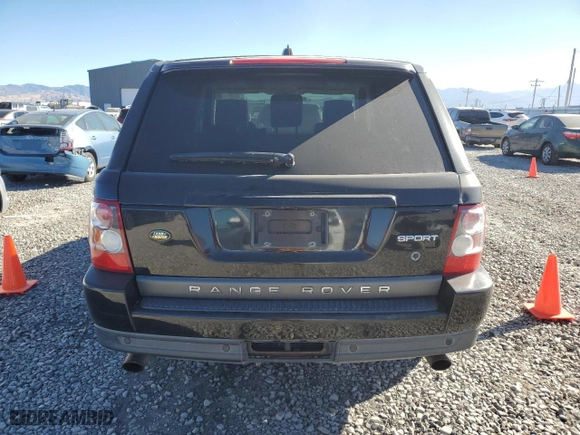 2007 Land Rover Range Rover Sport SC with VIN SALSH23427A998290, listed as a Copart auction lot 77623724 with 198,611 mi miles and Salvage Title. Bid and sale history available at carsss.com. Image 6.