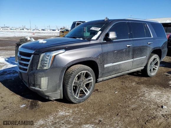 2016 Cadillac Escalade Premium Collection with VIN 1GYS4CKJ6GR101905, listed as a Copart auction lot 87765805 with 143,594 mi miles and Salvage Title. Bid and sale history available at carsss.com. Image 1.