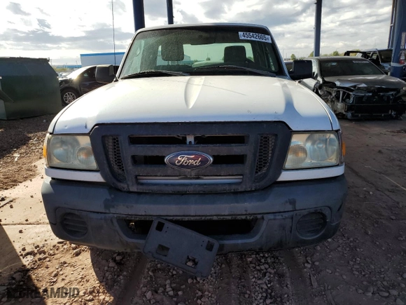 2010 Ford Ranger XL with VIN 1FTKR1ADXAPA76629, listed as a Copart auction lot 45542605 with 169,447 mi miles and Clean Title. Bid and sale history available at carsss.com. Image 5.