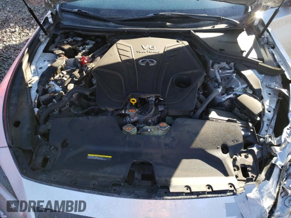 2019 Infiniti Q50 Red Sport 400 с VIN JN1FV7AP6KM760433, выставлен на аукционе Copart как лот 89014755 с пробегом 88 800 миль миль и Списание • Salvage title. История ставок и продаж доступна на DreamBid. Изображение 11.