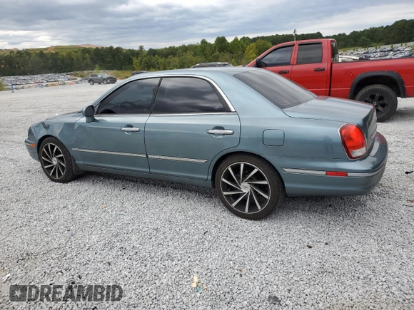 2003 Hyundai XG z VIN KMHFU45E03A262296, wystawiony jako Copart lot #67608394 z przebiegiem 116 296 mil mil oraz Szkoda całkowita • Salvage title. Historia ofert i sprzedaży dostępna na DreamBid. Obrazek 2.