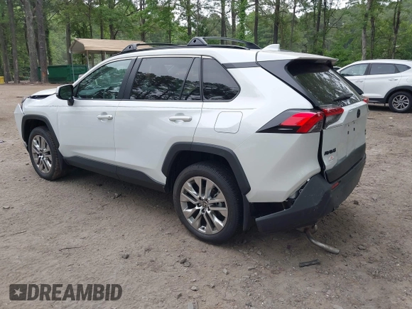 2025 Toyota RAV4 XLE Premium with VIN 2T3A1RFV9SW532080, listed as a IAAI auction lot 42420248 with 323 mi miles and . Bid and sale history available at DreamBid. Image 3.