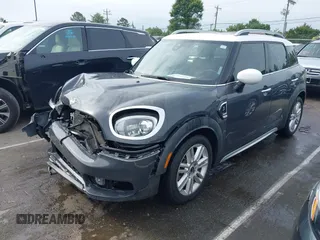 2020 MINI Countryman Cooper S with VIN WMZYW7C0XL3L85463, listed as a IAAI auction lot 42344478 with 54,654 mi miles and . Bid and sale history available at DreamBid. Image 2.