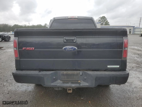 2014 Ford F-150 XL with VIN 1FTMF1CT9EFB54612, listed as a Copart auction lot 43210385 with 116,719 mi miles and Salvage Title. Bid and sale history available at carsss.com. Image 6.