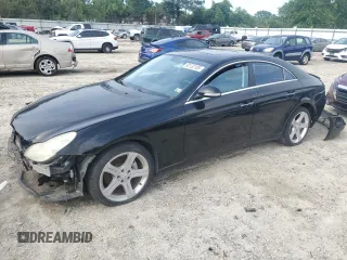 2006 Mercedes-Benz CLS 500 z VIN WDDDJ75X46A041012, wystawiony jako Copart lot #60132105 z przebiegiem Nie podano mil oraz Szkoda całkowita • Salvage title. Historia ofert i sprzedaży dostępna na DreamBid. Obrazek 1.