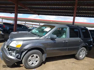 2003 Honda Pilot EX with VIN 2HKYF185X3H528255, listed as a IAAI auction lot 41686159 with 261,283 mi miles. Bid and sale history available at carsss.com. Image 14.