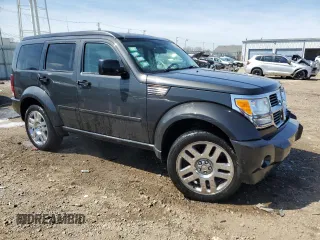 2010 Dodge Nitro SE with VIN 1D4PT2GK1AW150127, listed as a Copart auction lot 53057555 with 145,142 mi miles and Salvage Title. Bid and sale history available at DreamBid. Image 4.