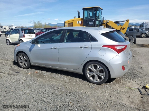 2013 Hyundai Elantra GT with VIN KMHD35LE7DU122295, listed as a Copart auction lot 50028935 with 97,616 mi miles and Salvage Title. Bid and sale history available at carsss.com. Image 2.