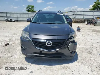 2014 Mazda CX-9 Touring with VIN JM3TB3CA6E0441708, listed as a Copart auction lot 61143785 with 173,562 mi miles and Salvage title. Bid and sale history available at DreamBid. Image 5.