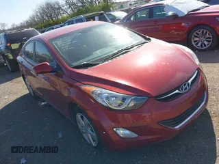 2013 Hyundai Elantra GLS with VIN KMHDH4AE4DU527562, listed as a IAAI auction lot 41848081 with 59,783 mi miles and . Bid and sale history available at DreamBid. Image 1.