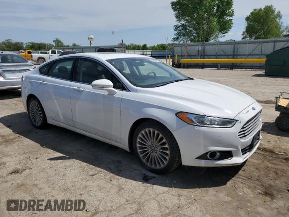 2014 Ford Fusion Titanium с VIN 3FA6P0K97ER293233, выставлен на аукционе Copart как лот 54256985 с пробегом 111 854 миль миль и Списание • Salvage title. История ставок и продаж доступна на DreamBid. Изображение 4.