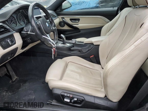 2018 BMW 4 Series 440i xDrive z VIN WBA4W9C54JAF93952, wystawiony jako Copart lot #75808484 z przebiegiem 80 135 mil mil oraz Szkoda całkowita • Salvage title. Historia ofert i sprzedaży dostępna na DreamBid. Obrazek 7.