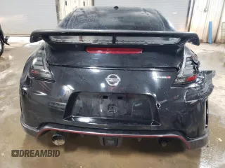2014 Nissan 370Z Nismo with VIN JN1AZ4EHXEM633754, listed as a Copart auction lot 82035784 with 55,793 mi miles and Salvage Title. Bid and sale history available at DreamBid. Image 6.