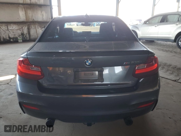2015 BMW 2 Series M235i with VIN WBA1J7C59FV253506, listed as a Copart auction lot 49506005 with 73,628 mi miles and Clean Title. Bid and sale history available at carsss.com. Image 6.