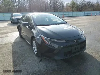 2020 Toyota Corolla LE with VIN JTDEPRAEXLJ070572, listed as a Copart auction lot 50246035 with 47,736 mi miles and Salvage Title. Bid and sale history available at carsss.com. Image 11.