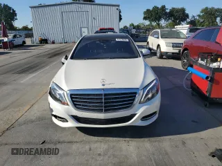 2017 Mercedes-Benz S 550e with VIN WDDUG6DB2HA288210, listed as a Copart auction lot 61828804 with 88,540 mi miles and Salvage Title. Bid and sale history available at DreamBid. Image 5.
