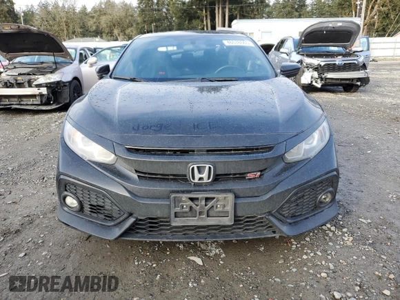 2017 Honda Civic Sedan Si with VIN 2HGFC1E58HH702409, listed as a Copart auction lot 46078665 with 139,226 mi miles and Salvage Title. Bid and sale history available at carsss.com. Image 5.
