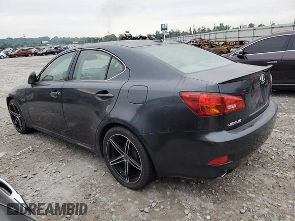 2008 Lexus IS 250 z VIN JTHBK262185053102, wystawiony jako Copart lot #57521455 z przebiegiem 124 304 mil mil oraz Tytuł czysty. Historia ofert i sprzedaży dostępna na DreamBid. Obrazek 2.