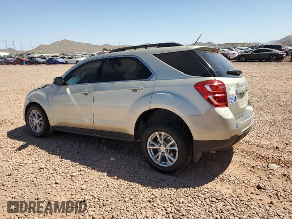 2016 Chevrolet Equinox LT with VIN 2GNALCEK5G1123810, listed as a Copart auction lot 52565215 with 56,455 mi miles and Salvage Title. Bid and sale history available at carsss.com. Image 2.