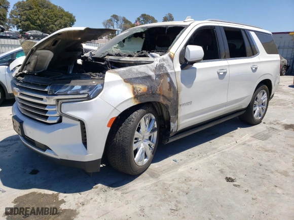 2022 Chevrolet Tahoe High Country with VIN 1GNSKTKL6NR212181, listed as a Copart auction lot 59415103 with 0 mi miles. Bid and sale history available at carsss.com. Image 1.