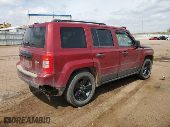 2015 Jeep Patriot Sport with VIN 1C4NJRBB5FD303928, listed as a Copart auction lot 51129425 with 207,090 mi miles and Salvage Title. Bid and sale history available at carsss.com. Image 3.